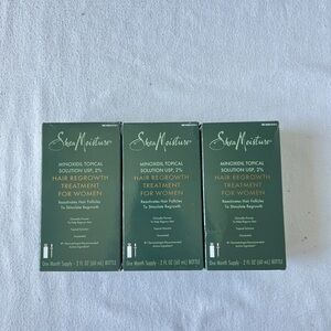 NWT Shea Moisture Hair Regrowth Treatment For Women - 3 Month Supply